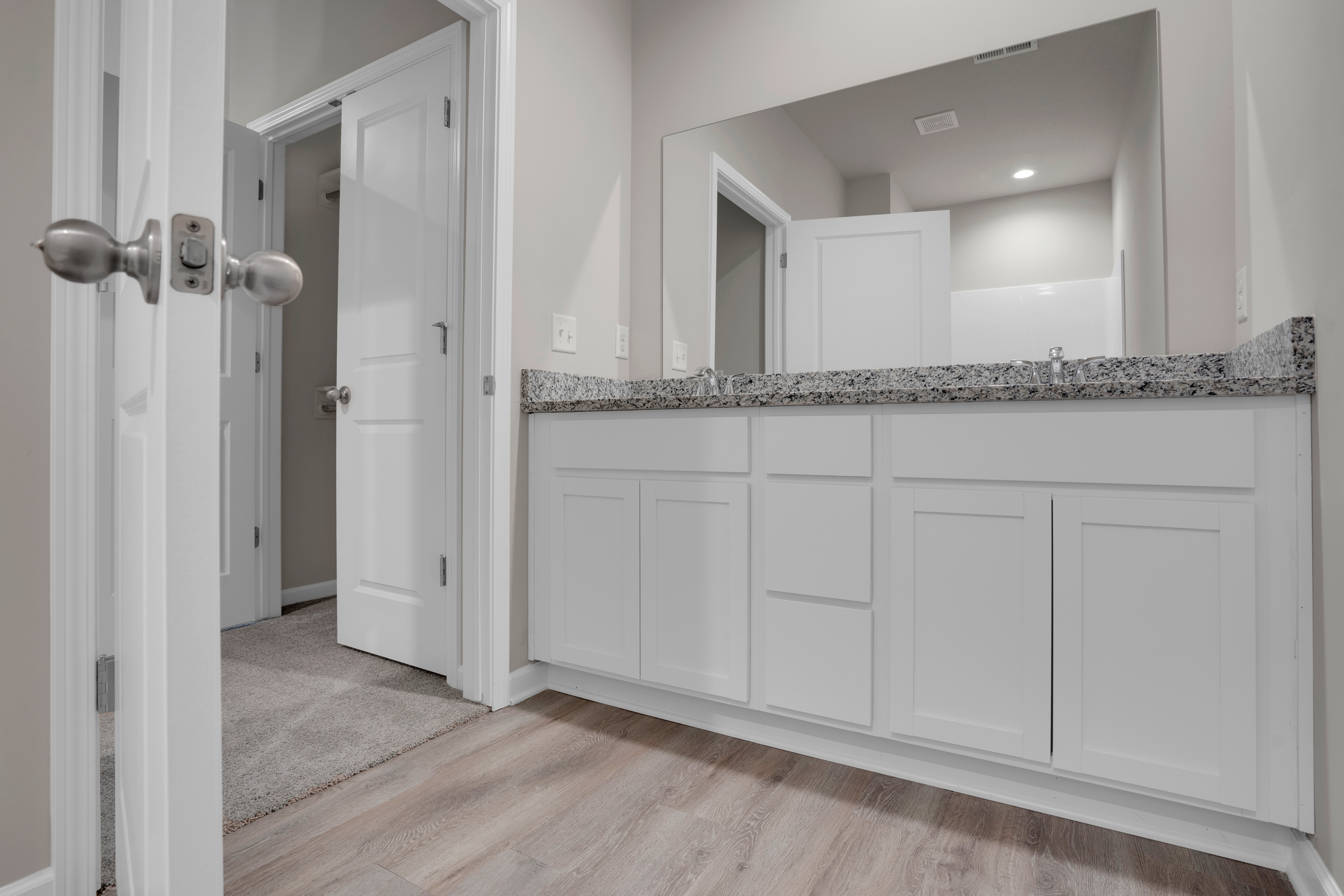 Independence primary bathroom Liberty Communities